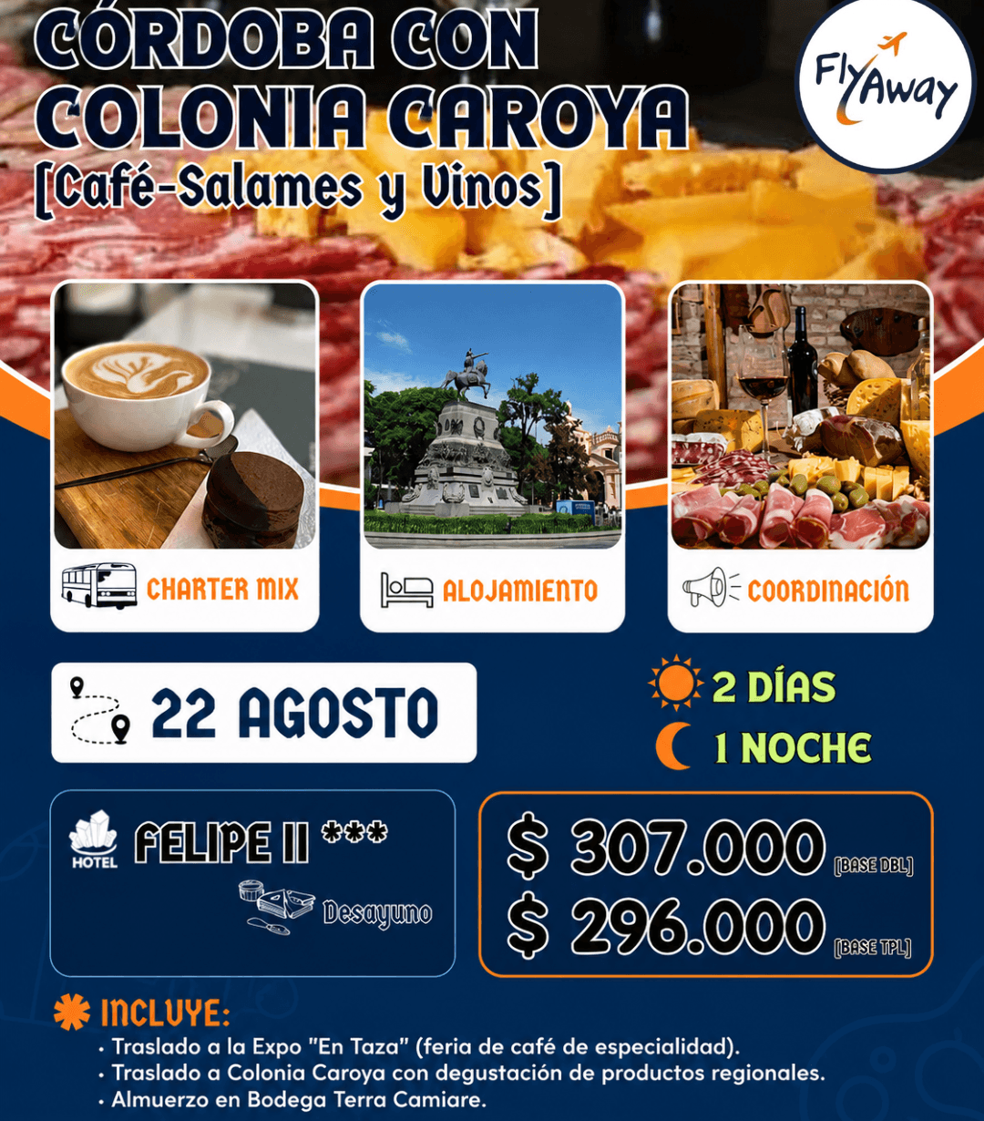 Córdoba: Café, Salames y Vinos